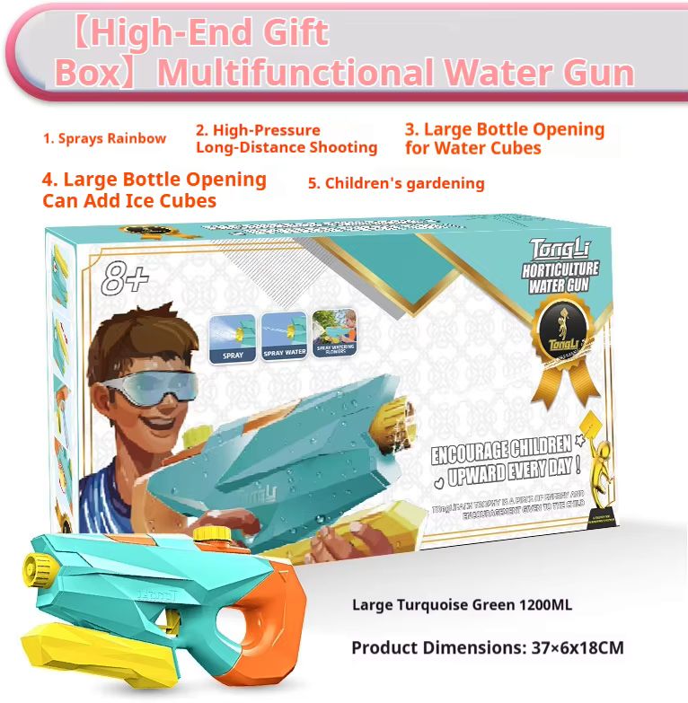 Pistolet à Eau Rechargeable Haute Pression – Batailles Fun pour l’Été 🔫💦